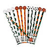 Sport Ball Pencils with Ball Eraser - 12 Pc. Image 1
