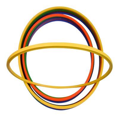 Sportime Dur-O-Hoops, 24 Inch and 28 Inch, Assorted Colors, Set of 12 Image 2