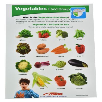 Sportime MyPlate Food & Nutrition Visual Learning Guides, Grade 1 to 4, Set of 10 Image 2