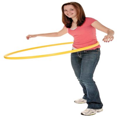 Sportime UltraHoops Hula Hoop 24 Inches, Multiple Colors, Set of 6 Image 1