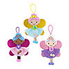 Spring Fairy Cupcake Ornament Craft Kit - Makes 12 Image 1