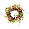 Spring Floral Foliage and Berry Twig Wreath 21" Image 1