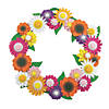 Spring Flower Wreath Craft Kit Image 1
