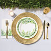 Spring Greenery Paper Dinner Plates - 8 Ct. Image 1