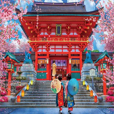 Spring Sakura by David McLean 1000 Piece Jigsaw Puzzle Image 2