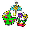 Spring Suncatchers - 24 Pc. Image 1