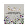 Spring Wild Flowers Give Thanks Tabletop Sign Image 1