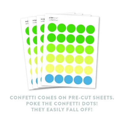 Springtime Colors Confetti 180-Pack Image 1