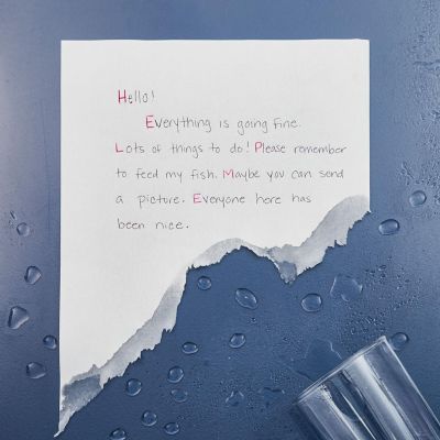 Spy Paper Dissolving Note Pad (4.25 x 2.75 in., 2 Pack) Image 1