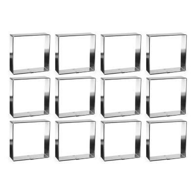 Square 3 inch Cookie Cutters Image 1