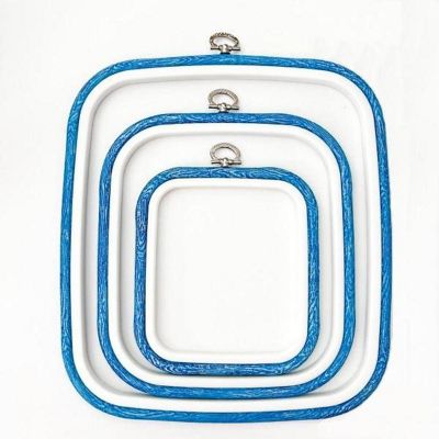 Square Flexi Hoop Nurge 230-11 Blue Image 1