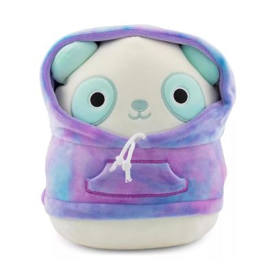 Squishmallow 12 Inch Hoodie Plush  Sissy The Panda Image 1