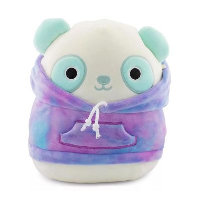 Squishmallow 12 Inch Hoodie Plush  Sissy The Panda Image 1