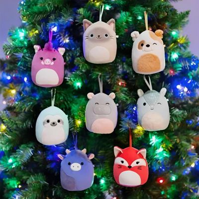 Squishmallow 4 Inch Plush Ornament 8 Pack  Animal Image 2