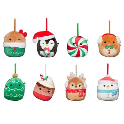 Squishmallow 4 Inch Plush Ornaments 8 Pack  Holiday Image 1
