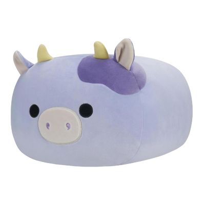 Squishmallow 8 Inch Stackable Plush  Bubba the Purple Cow Image 1