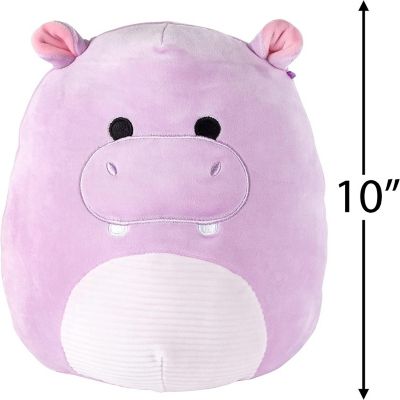 Squishmallows 10" Hanna The Purple Hippo - Offical Kellytoy New 2023 Plush Hippo Stuffed Animal Image 2