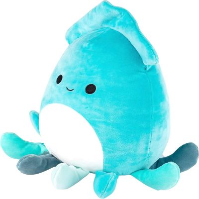 Squishmallows 10" Sky The Teal Squid - Official Kellytoy New 2023 Plush - Stuffed Animal Toy - Great Gift for Kids or Graduation! Image 2