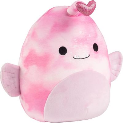 Squishmallows 10" Sy the Anglerfish Plush W Heart - Officially Licensed 2024 Kellytoy - Collectible Soft & Squishy Fish Stuffed Animal Toy Image 2