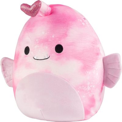 Squishmallows 10" Sy the Anglerfish Plush W Heart - Officially Licensed 2024 Kellytoy - Collectible Soft & Squishy Fish Stuffed Animal Toy Image 3