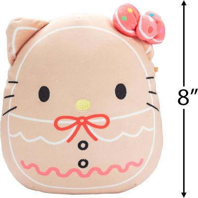 Squishmallows 8" Hello Kitty Gingerbread - Official Kellytoy Christmas Plush - Collectible Soft & Squishy Hello Kitty Stuffed Animal Image 3