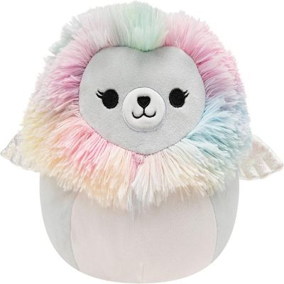 Squishmallows 8" Leonari The Rainbow Lion - Official Kellytoy Plush Lion Stuffed Animal Image 1
