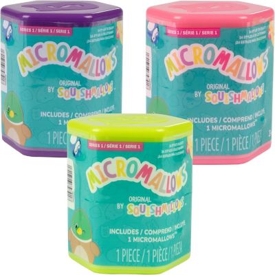 Squishmallows Micromallows Series 1 - 2&quot; Mini Mystery Plush - 3 Pack - Official Jazwares Plush - Collectible Soft &amp; Squishy Blind Capsules - Styles May Vary - G Image 1