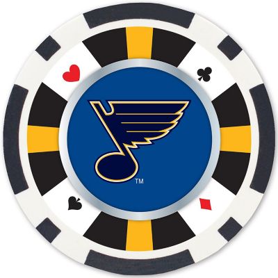 St. Louis Blues 100 Piece Poker Chips Image 2