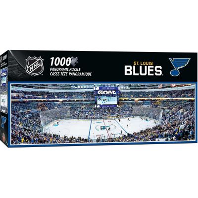 St. Louis Blues - 1000 Piece Panoramic Jigsaw Puzzle Image 1