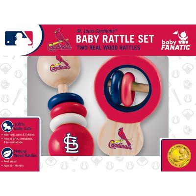 St. Louis Cardinals - Baby Rattles 2-Pack Image 2