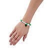 St. Patrick&#8217;s Day Beaded Bracelet Craft Kit - Makes 12 Image 2