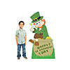 St. Patrick&#8217;s Day Leprechaun Cartoon Cardboard Stand-Up Image 1