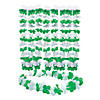 St. Patrick&#8217;s Day Light-Up Polyester Leis- 12 Pc. Image 1
