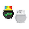 St. Patrick&#8217;s Day Lucky Rainbow Lollipop Handouts for 24 Image 1