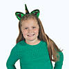 St. Patrick&#8217;s Day Reversible Sequin Unicorn Headbands - 12 Pc. Image 2