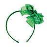 St. Patrick&#8217;s Day Ribbon Headbands Image 1