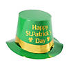 St. Patrick&#8217;s Day Top Hats - 12Pc. Image 1