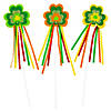 St. Patrick&amp;#8217;s Day Wand Craft Kit - Makes 12 Image 1