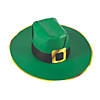 St. Patrick's Day Cardstock Cowboy Hats - 12 Pc. Image 1