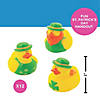 St. Patrick's Day Rubber Ducks - 12 Pc. Image 1