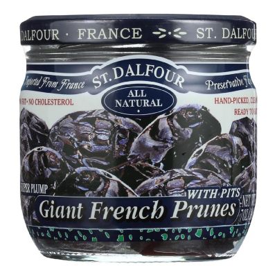 St Dalfour Prunes - French - Giant - With Pits - 7 oz - Case of 6 Image 1