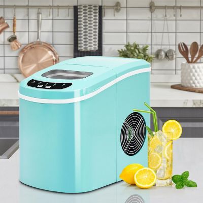 Stakol Portable Compact Electric Ice Maker Machine Mini Cube 26lb/Day Mint Green Image 3