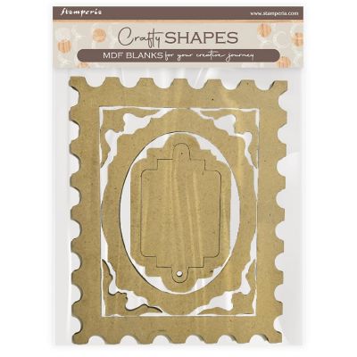 Stamperia Crafty Shapes-Quiet Days Frames and Plates Image 1