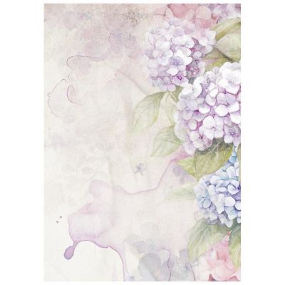 Stamperia Rice Paper Backgrounds A6 8/Pkg-Quiet Days Image 1