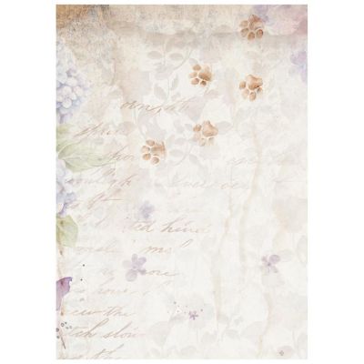 Stamperia Rice Paper Backgrounds A6 8/Pkg-Quiet Days Image 3