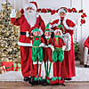 Standing Mr. & Mrs. Claus with Elves Decorating Kit Image 1
