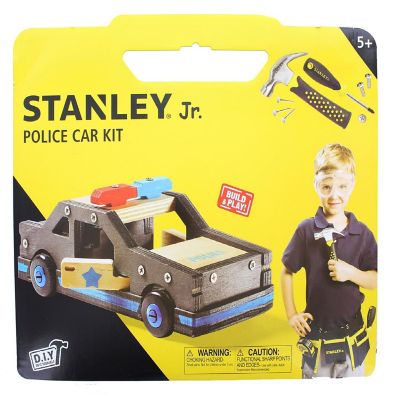 Stanley Jr. Police Car Large DIY Wood Building Kit Image 2