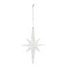 Star Drop Ornament (Set Of 24) 5.25"H Acrylic Image 1