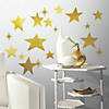 Star Peel And Stick Wall Decal With Foil Image 1