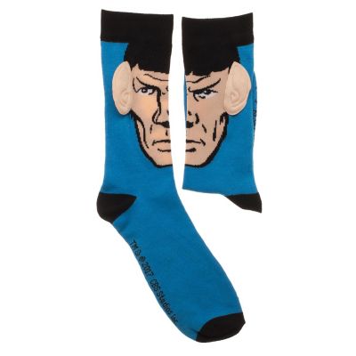 Star Trek Spock With Ears Crew Socks Image 2